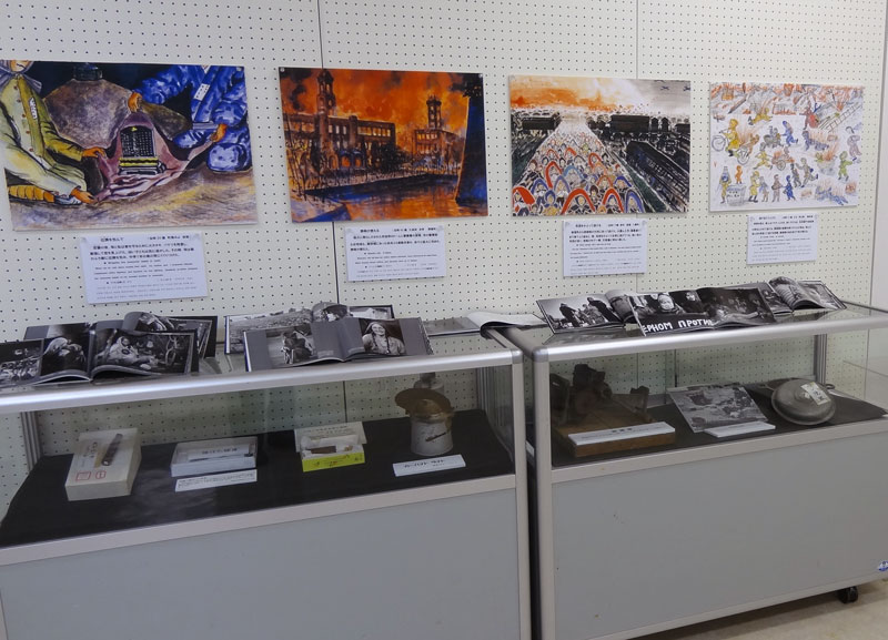 展示の様子